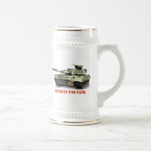 RUSSIAN T-90 BEER STEIN