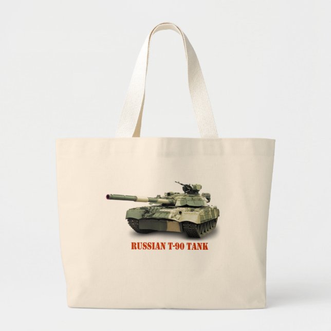 RUSSIAN T-90 LARGE TOTE BAG (Front)