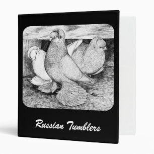 Russian Tumbler Pigeons 1984 Binder