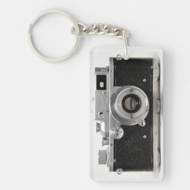 Russian VINTAGE CAMERA Z Monogram DsAK Keychain (Front)