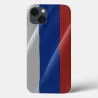Russian waving flag -