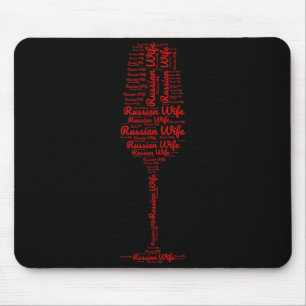 Russian Wife Happy Russian Life Women Russia Russi Mouse Pad