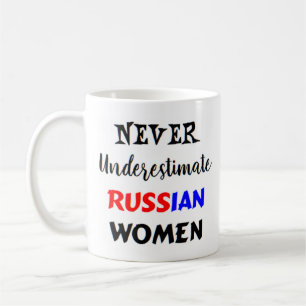russian women coffee mug