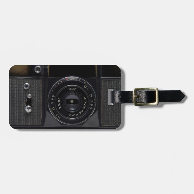 Russian Z VINTAGE CAMERA 17 Luggage tag (Front Horizontal)