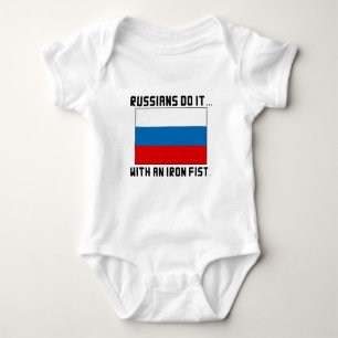 Russians Do It... With An Iron Fist Baby Bodysuit