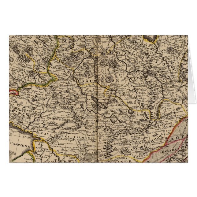 Russie, Chine, Asie (Devant horizontal)