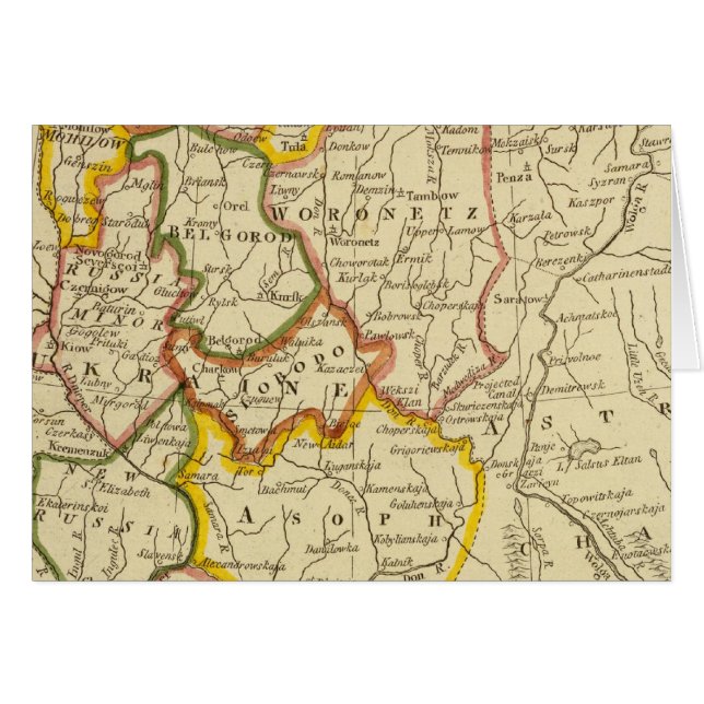 Russie du Sud en Europe (Devant horizontal)