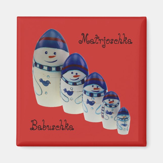 Russie - Magnet russe (Devant)