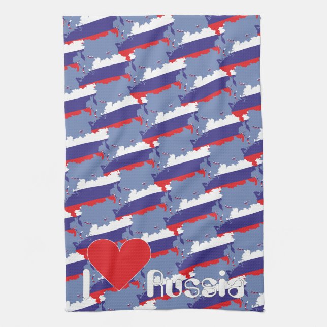 Russland - Russia Geschirrtücher Kitchen Towel (Vertical)