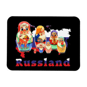 Russland - Russia Magnet