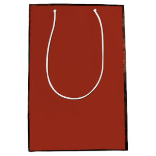 Rust and turquoise stone medium gift bag