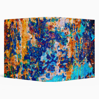 Rust Art Cool Fun Unique Binder
