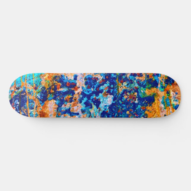 Rust Art Cool Fun Unique  Skateboard (Horz)