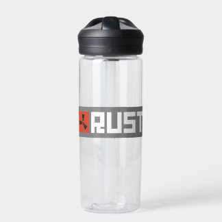 RUST Banner BRWG Water Bottle
