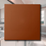 Rust Brown Solid Colour | Classic Elegant Tile<br><div class="desc">Rust Brown - Introducing the timeless allure of the Solid Colour Design: a captivating blend of classic form and elegant simplicity. This design is a celebration of the power and beauty found in a single, striking hue. Exuding sophistication, the solid colour design embraces the essence of minimalism, making it a...</div>