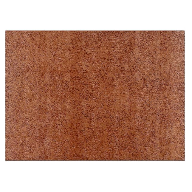 RUST COLORED STUCCO CUTTING BOARD (Front)