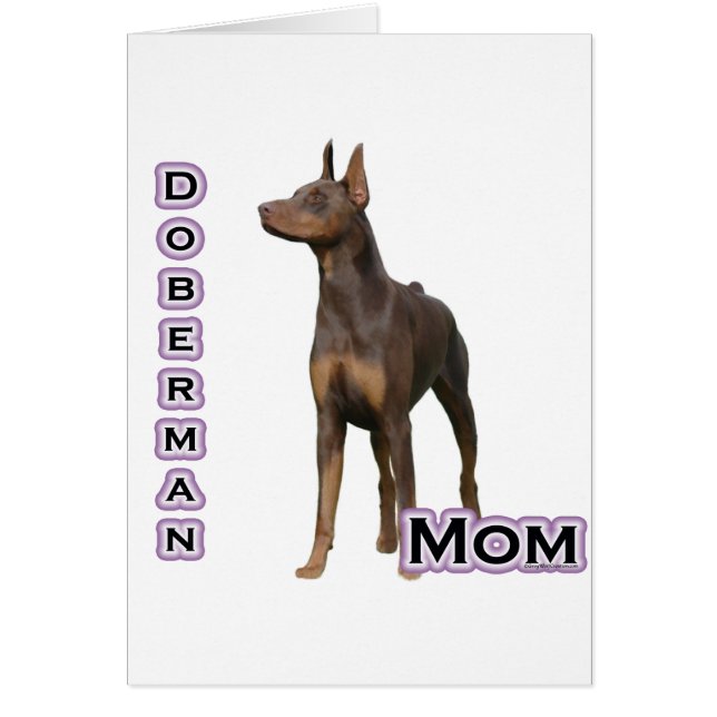 Rust Doberman Mom 4 (Front)