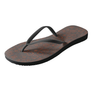 Rust Geometric Flip Flops