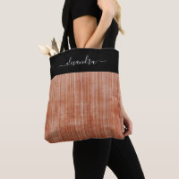 Rust Grey Black rustic ombre personalized striped