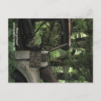 Rust In Peace Postcard