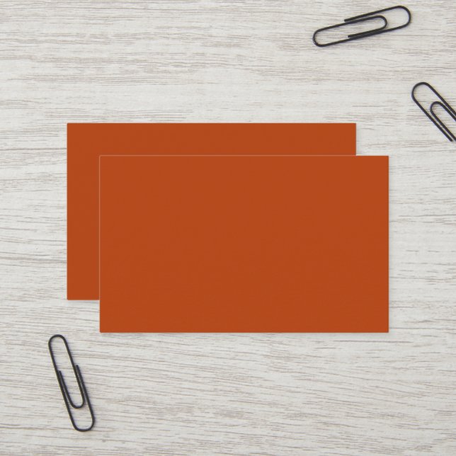 Rust Oceania Business Card (Front/Back In Situ)