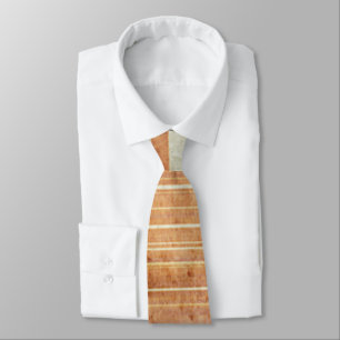 Rust Orange and Cream Tie