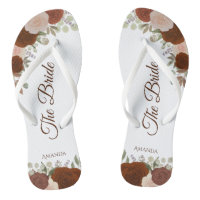 Rust Orange Boho Autumn Roses The Bride Wedding