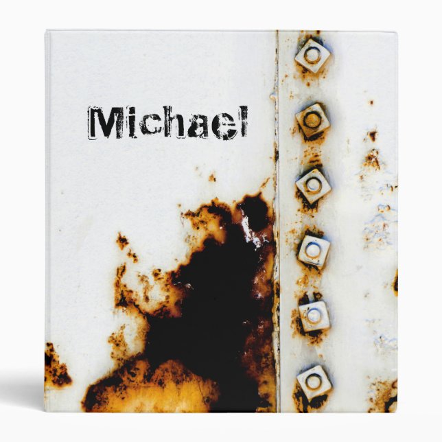 Rust - Personalizable Binder (Front)