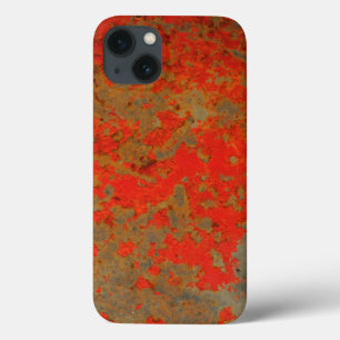Rust Pulse – Abstract Texture Phone Case