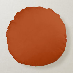 Rust Round Pillow