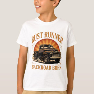 Rust Runner Vintage Pickup Truck T-Shirt