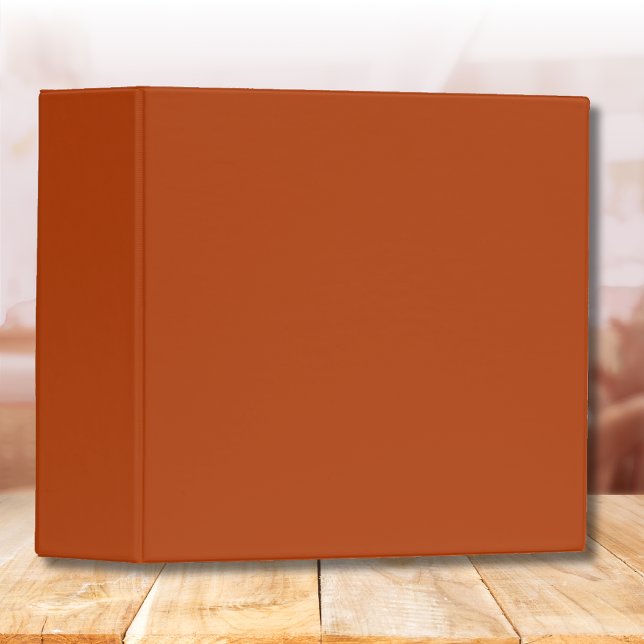 Rust Solid Colour | Classic | Elegant Binder (Creator Uploaded)