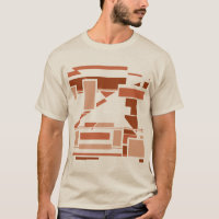 Rust Terracotta Beige Southwest Art Design