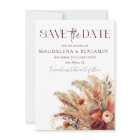 Rust Terracotta Fall Dried Florals Pampas Grass