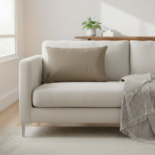 Rust Terracotta Square Throw Pillow - Modern