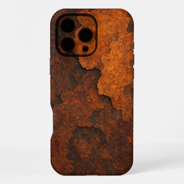 Rust Texture Grunge Background Metal Design iPhone Case (Back)