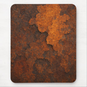 Rust Texture Grunge Background Metal Design Mouse Pad