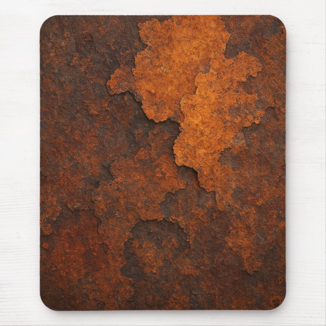 Rust Texture Grunge Background Metal Design Mouse Pad (Front)