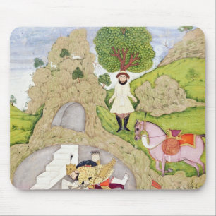 Rustam killing the White Demon Mouse Pad