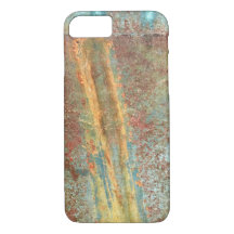 Rusted copper phone case