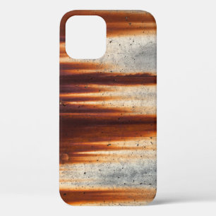 Rusted Grunge Wall: Textured Sagging iPhone 12 Case