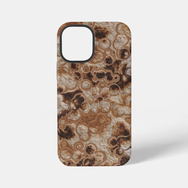 Rusted metal abstract iPhone case (Back)