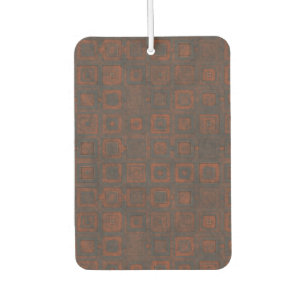 Rusted Metal Squares Air Freshener