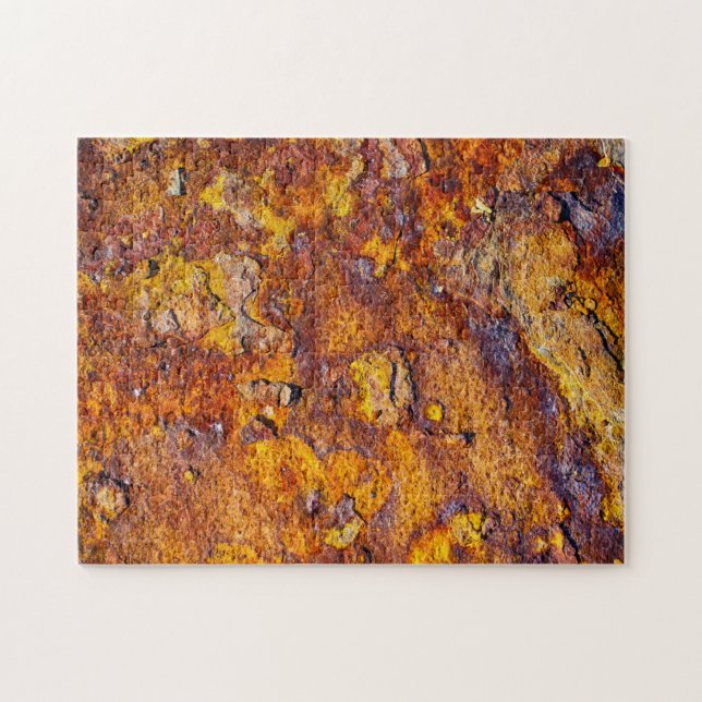 Rusted metal surface jigsaw puzzle (Horizontal)