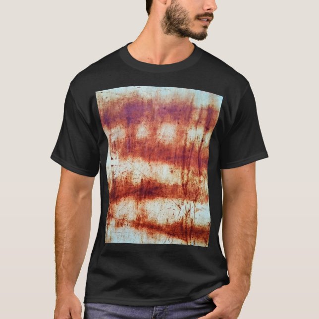 Rusted metal, textured background. T-Shirt (Front)