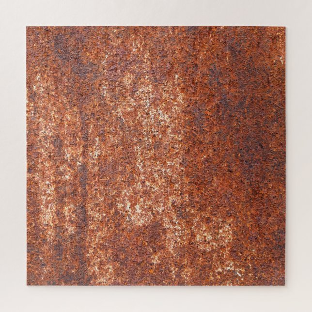 Rusted steel texture, abstract background. jigsaw puzzle (Vertical)