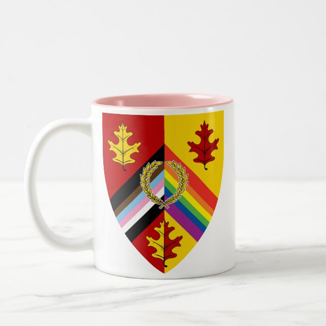 Rusted Woodlands Pride Mug (Left)