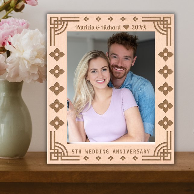 Rustic 5 Year Wood Anniversary 8x10   Etched Frames (Rustic 5 Year Wood Anniversary 8x10 Etched Frames
)