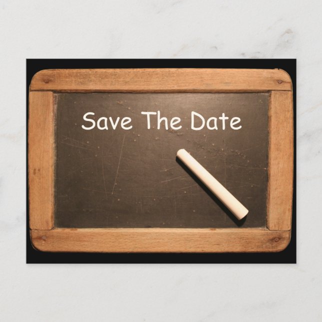 Rustic 60e anniversaire Enregistrer la date Carte  (Devant)