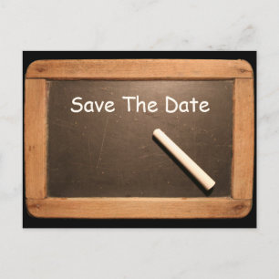 Rustic 65th Birthday Save The Date - Customizable Announcement Postcard
